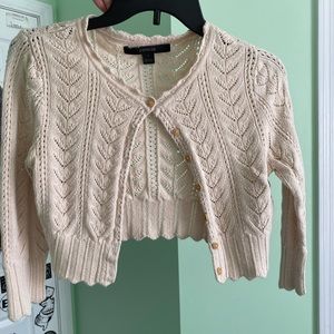 Express mini vintage knit cardigan